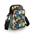 thumbnail image 3 of HELLHERO Navy Floral Tote Crossbody Small Crossbody Bags with Adjustable Strap for Daily Use, 3 of 7