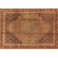 thumbnail image 1 of Ahgly Company Indoor Rectangle Medallion Brown Traditional Area Rugs, 5' x 7', 1 of 4