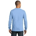 thumbnail image 2 of Port & Company Long Sleeve TShirt (PC61LS) Light Blue, 3XL, 2 of 2