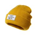 thumbnail image 3 of Gorro de esquí cálido para otoño e invierno, gorro tejido con letras, gorro de lana, gorro para hombre y mujer, 3 of 6