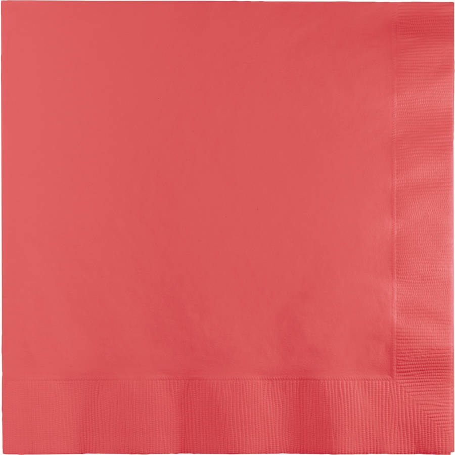 Coral Napkins, 50Pack