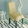 thumbnail image 4 of CAROOTU Elastic Stretchy Chair Protective Cover Home Restaurant Living Room Hotel Chair, 4 of 5