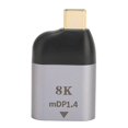 thumbnail image 1 of USB C to Mini DisplayPort Adapter, Small Form Factor, Plug and Play, 8K 60Hz, USB Type C Male to Mini DP Female, 1 of 4