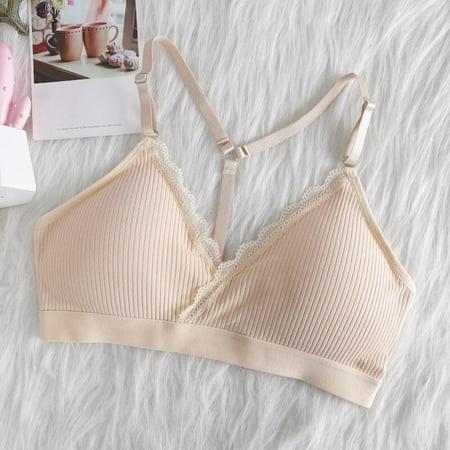 

Promotion Clearance Underwear Female Cotton Suspenders Beautiful Back Tube Top No Steel Ring Sports Wrapped Chest Student Girls Gathered Thin Bra