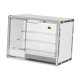 thumbnail image 2 of Vitrina de acrílico para coleccionables, apilable, ajustable Blanco pequeño, 2 of 9