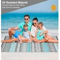 thumbnail image 5 of Waterproof Rugs Reversible Outdoor Rug for Patio, RV and Camping - Lightweight Non-Slip All-Weather Carpet - Indoor/Outdoor Mat, 5 of 6