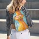 thumbnail image 5 of Easygdp Happy Goat In Meadow Mochila de Lona Resistente para Laptop, Compatible con Laptops de 15 a 17 pulgadas, Ideal para Escuela, Trabajo y Viajes-Small, 5 of 5