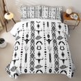 thumbnail image 2 of jejeloiu Rustic Bull Skull Twin Quilt Set Kids,Retro Cow Print Cowboy Hat Twin Coverlet Set For Men,2pcs, 2 of 7