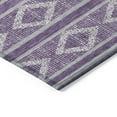 thumbnail image 4 of Addison Rugs Chantille Indoor/Outdoor Transitional Geometric Purple Washable Rectangle Rug, 1'8" x 2'6", 4 of 6