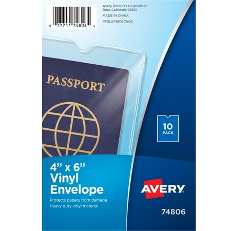 Avery Vinyl Envelopes - Avery Vinyl Envelopes, 4