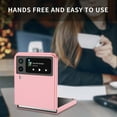 thumbnail image 3 of Decase Phone Cover for Samsung Galaxy Z Flip4 ,Ultra Slim Fit Lightweight Hard PC Matte Case Shockproof Drop-proof Scratch-resistant Phone Case for Samsung Galaxy Z Flip4 5G,Pink, 3 of 7