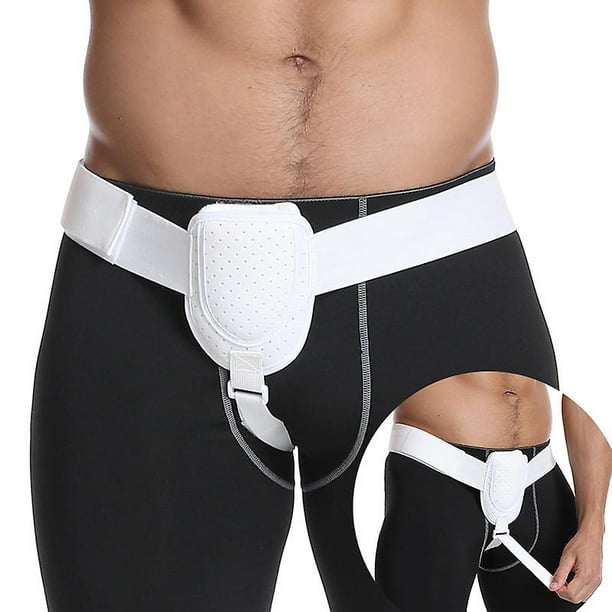 Hernia Guard /inguinal Hernia Belt For Men /left Or Right Side /post  Surgery Inguinal Hernia Support Truss 1 Piece White 