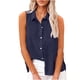 thumbnail image 1 of Vestidos Casuales Para Mujer, Blusas De Mujer De Moda Vestido informal sin mangas liso de verano para mujer de moda, 1 of 7