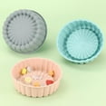 thumbnail image 5 of HomeLife Cake Baking Tray Reusable Non-sticky Can Be Reused Round 3D Mold DIY Baking Accessories Dessert Mousse Cake Pastry Cake Mold Kitchen Supplies, 5 of 13