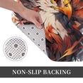 thumbnail image 6 of Honeii Colorful Abstract Eagle Pattern Door Mat, Welcome Door Mats Outdoor Indoor, Stain and Fade Resistant, Non-Slip Entry Matfor Bedroom, Bathroom, Kitchen, 6 of 7