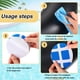 thumbnail image 3 of Kit de Parche Reparador para Piscinas Outus 24 Piezas de 10 cm Autoadhesivo, 3 of 5