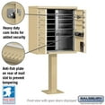 thumbnail image 3 of Cluster Box Unit with 12 Doors and 1 Parcel Locker in Sandstone with USPS Access Type II, 3 of 3