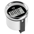 thumbnail image 4 of Tachometer Gauge Waterproof Red Backlight LCD Display for Car Boat Yacht 52mm 2in, 4 of 7
