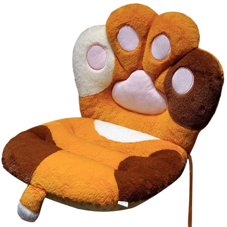 Plushie Shape Floor Pillow Cartoon Chair Cushion Washable PP Cotton Filled Cushion For Sofa Carpet Decoration