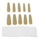 thumbnail image 1 of 10 Uds. De uñas postizas de ataúd, puntas de uñas postizas Extra largas, uñas artificiales brillantes, decoración de manicura para mujeres, 1 of 8