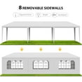thumbnail image 6 of BuySphere 10'x30' Outdoor Canopy Tent Patio Camping Gazebo Shelter Pavilion Cater Party Wedding BBQ Events Tent w/Removable Sidewalls, 6 of 19