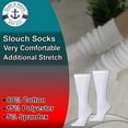 thumbnail image 4 of 6 Pairs Of Yacht & Smith EXTRA THICK Slouch Socks for Women, Extra Heavy Slouchy Ladies Cotton Crew Boot Socks, 4 of 7