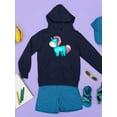 thumbnail image 3 of Blue Horse Hoodie Juniors -Image by Shutterstock,  Small, 3 of 4