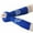 Blue, variant on Toudaret 2Pcs Volleyball Arm Sleeves Thumb with Pads Hole Design High Elastic Forearm Sleeves Padded Volleyball Sleeves