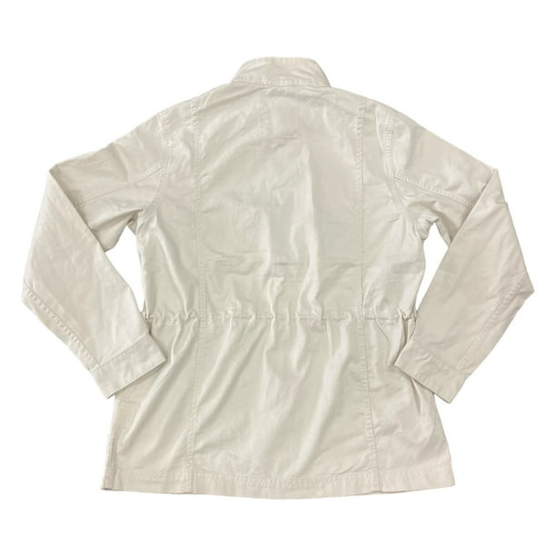 GAP Women's Full Zip Adjustable Drawcord Waist Utility Field