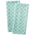 thumbnail image 2 of Juego de paños de cocina DII Lattice Basics Collection Aqua (2 piezas), 2 of 8