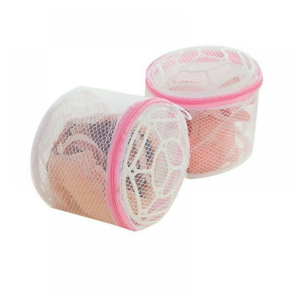 4PCS Bra Washing Bags, Mesh Lingerie Laundry Bag with Zipper, Delicates Washer Machine Net Protector, Travel Storage Organize Bag, for Intimates, Panties Blouse, Hosiery, Stocking, Underwear