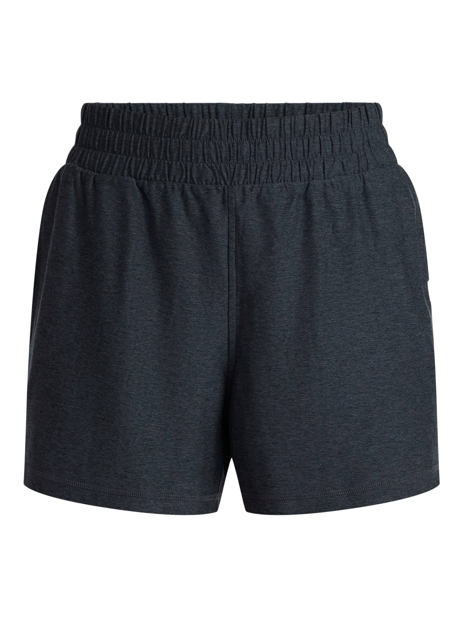 Athletic Works Women's and Women’s Plus ButterCore Soft Performance Gym Shorts, Available in 1, 2 and 5-Pack, Sizes XS-4X