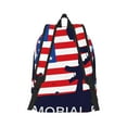 thumbnail image 2 of Yiaed Memorial Day Print Backpack, Premium Laptop Backpack, Travel Backpack for Women, Lightweight Backpacks, Comfortable Back Pack-Small, 2 of 7