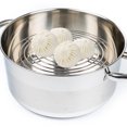 thumbnail image 4 of MasteelfCA Stainless Steel Steamer Rack Multi-Purpose Round Cooling Rack for Steaming, 4 of 8