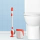 thumbnail image 1 of Cepillo de baño con émbolo para inodoro, cepillo de pared, cepillo flexible, limpia esquinas y con funda, juego de cepillos limpiadores, cepillo de baño, 1 of 8