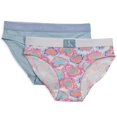 thumbnail image 1 of Bikini Calvin Klein Niñas Modern Cotton Corazón Tie Dye Azul, 1 of 5