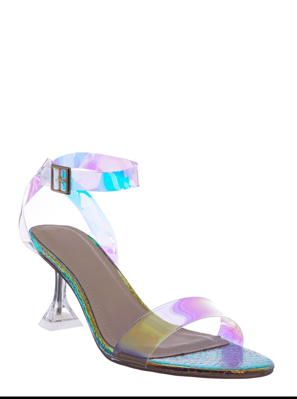women's lucite heels