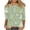 Easter Day Womens Tops - A03 Multicolor, variant on Xdegoge Happy Easter Shirts for Women Plus Size Easter Bunny Egg Print T-Shirt Pastel Rabbit Pattern 3/4 Sleeve Casual Spring Holiday Top