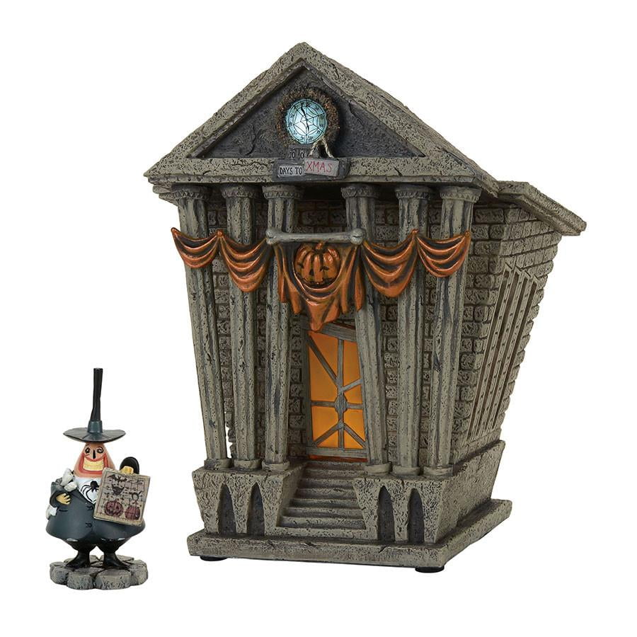 Department 56 Nightmare Before Christmas Mayors Town City Hall Lit