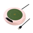 thumbnail image 3 of Lipstore 5xElectric Cup Warmer Heating Plate Coffee Warmer for Hot Chocolate Milk pink, 3 of 8