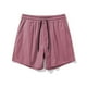 thumbnail image 4 of pstuiky Pantalones cortos para hombre, Pantalones cortos casuales de moda para hombre, de color liso, con bolsillo y cintura elástica. Pantalones cortos cargo, 4 of 6