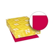 Wausau Paper 22551 Astrobrights Colored Paper, 24lb, 8-1/2 x 11, Re-Entry Red, 500 Sheets/Ream