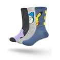 thumbnail image 3 of Pokemon Boys Mid-Crew Socks, 3-Pack, Sizes S/M-M/L, 3 of 9