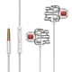 thumbnail image 1 of Auriculares intraaurales con cable para juegos, sonido estéreo HiFi de 3,5 mm, con cancelación de ruido. Nuevo 150cm Blanco, 1 of 9