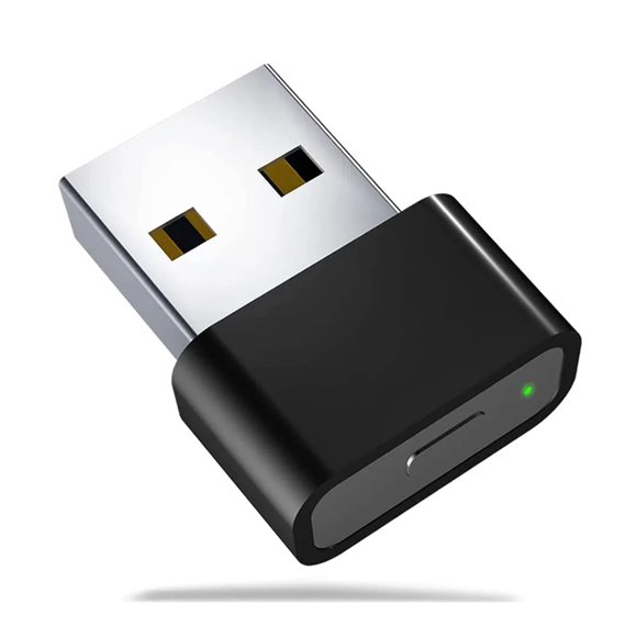 USB Mini Mouse Jiggler ON/Off Button Automatic Undetectable Mouse Jiggler Mouse Shaker Device for Keeps Computer Awake Black
