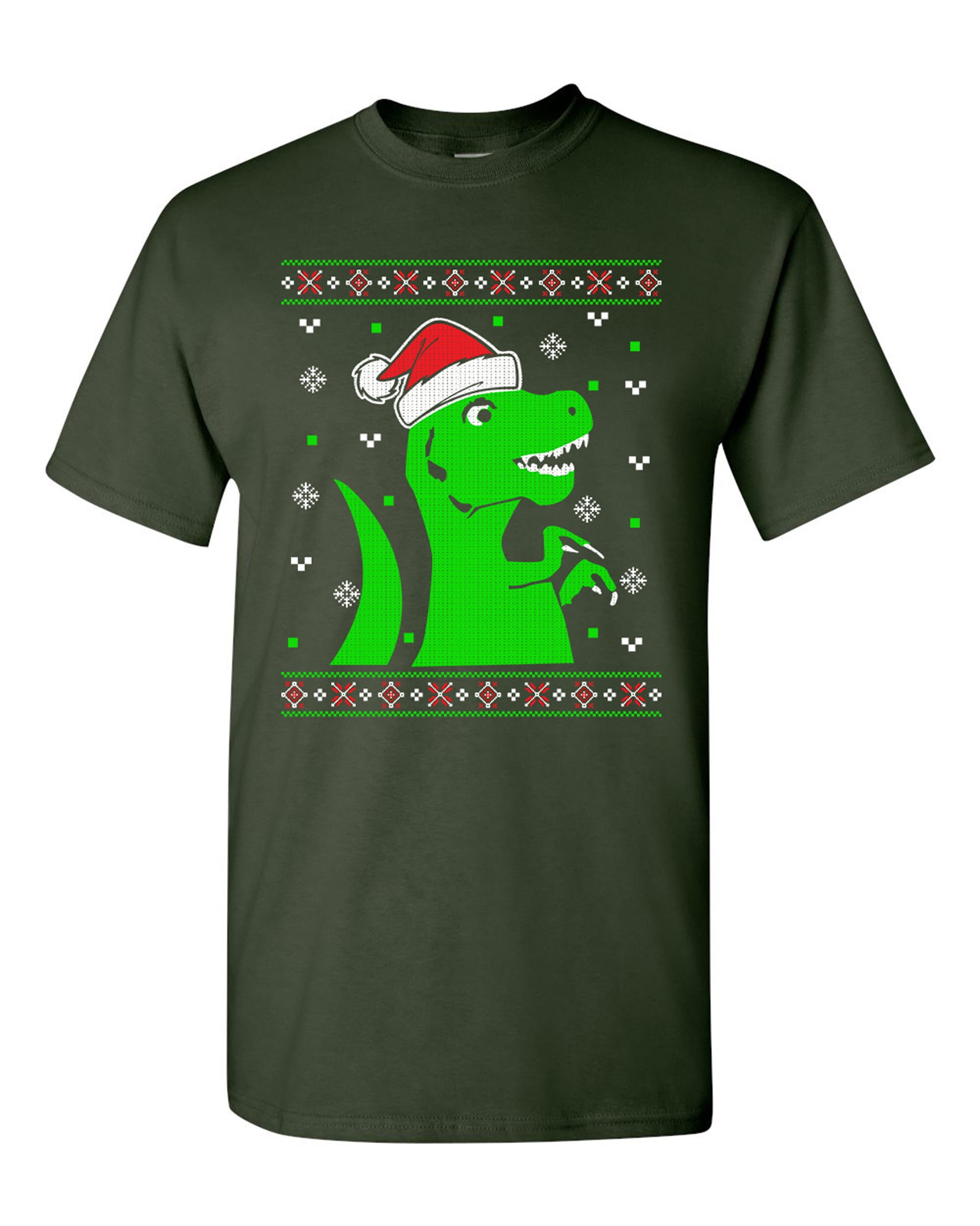 T-Rex Jurassic Christmas Dinosaur Ugly 