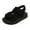 Black, variant on Children Shoes Comfortable Thick Sole Sandals Fashionable Outdoor Beach Sandals,12-18 Months