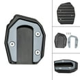 thumbnail image 3 of Kickstand Enlarge Plate Pad Titanium for Kawasaki Vulcan S 650 VN650 2015-2021, 3 of 5