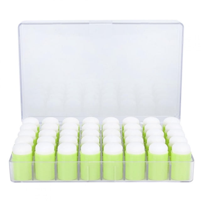 Easy To Clean Special Sponge Material Finger Sponge Daubers, Craft Drawing Finger, Color Mixing For Dyeing Office Workers Birthday Festivals Pink,Green,Yellow,Purple,Mixed Color