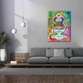 thumbnail image 4 of Epic Graffiti 'Cancer' by Dean Russo, Canvas Wall Art, 40"x54", 4 of 8